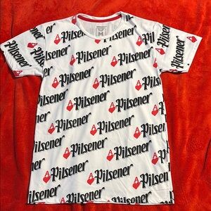 Pilsener Beer T-Shirt Sz M NWOT